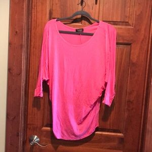 LTX sportswear pink blouse